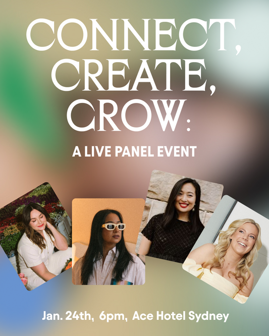 Create, Connect, Grow Your Brand: A Live Panel Event