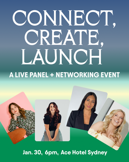Create, Connect, Launch: A Live Panel Event